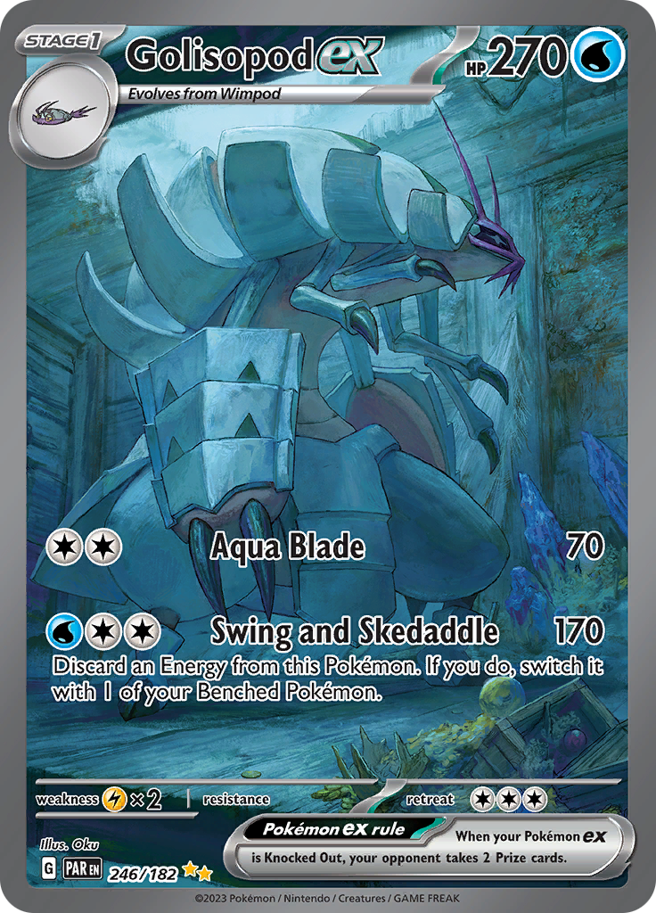 Golisopod ex (246/182) [Scarlet & Violet: Paradox Rift] - The Mythic Store | 24h Order Processing