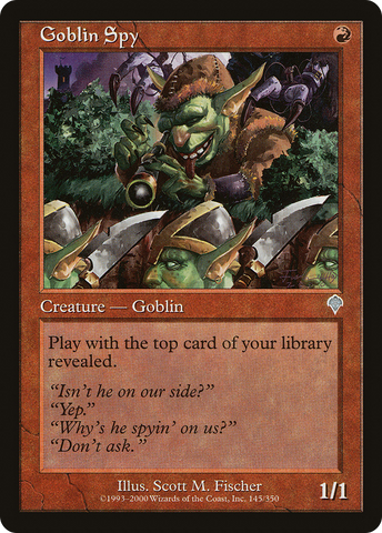 Goblin Spy [Invasion] - The Mythic Store | 24h Order Processing