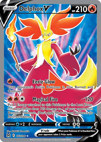 Delphox V (173/196) [Sword & Shield: Lost Origin] - The Mythic Store | 24h Order Processing
