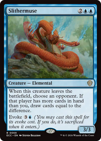 Slithermuse [Lorwyn Eclipsed Commander] - The Mythic Store | 24h Order Processing