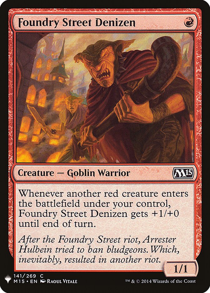 Foundry Street Denizen [Mystery Booster] - The Mythic Store | 24h Order Processing