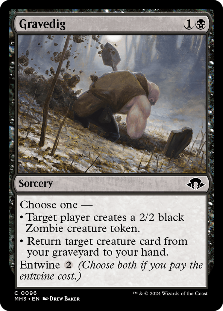 Gravedig [Modern Horizons 3] - The Mythic Store | 24h Order Processing