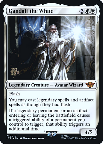 Gandalf the White [The Lord of the Rings: Tales of Middle-Earth Prerelease Promos] - The Mythic Store | 24h Order Processing