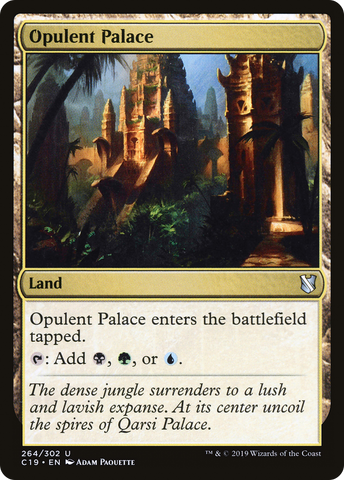 Opulent Palace [Commander 2019] - The Mythic Store | 24h Order Processing