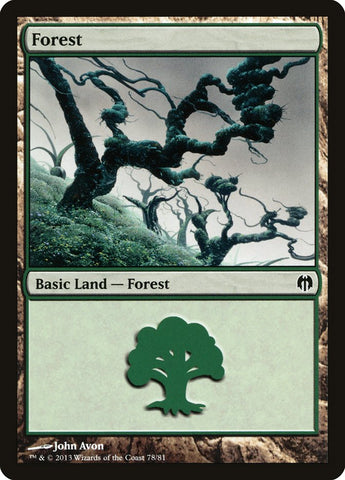 Forest (78) [Duel Decks: Heroes vs. Monsters] - The Mythic Store | 24h Order Processing