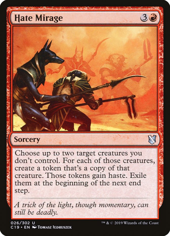 Hate Mirage [Commander 2019] - The Mythic Store | 24h Order Processing