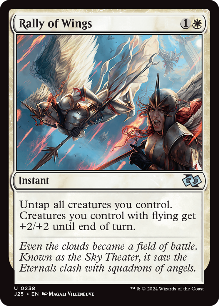 Rally of Wings [Foundations Jumpstart] - The Mythic Store | 24h Order Processing