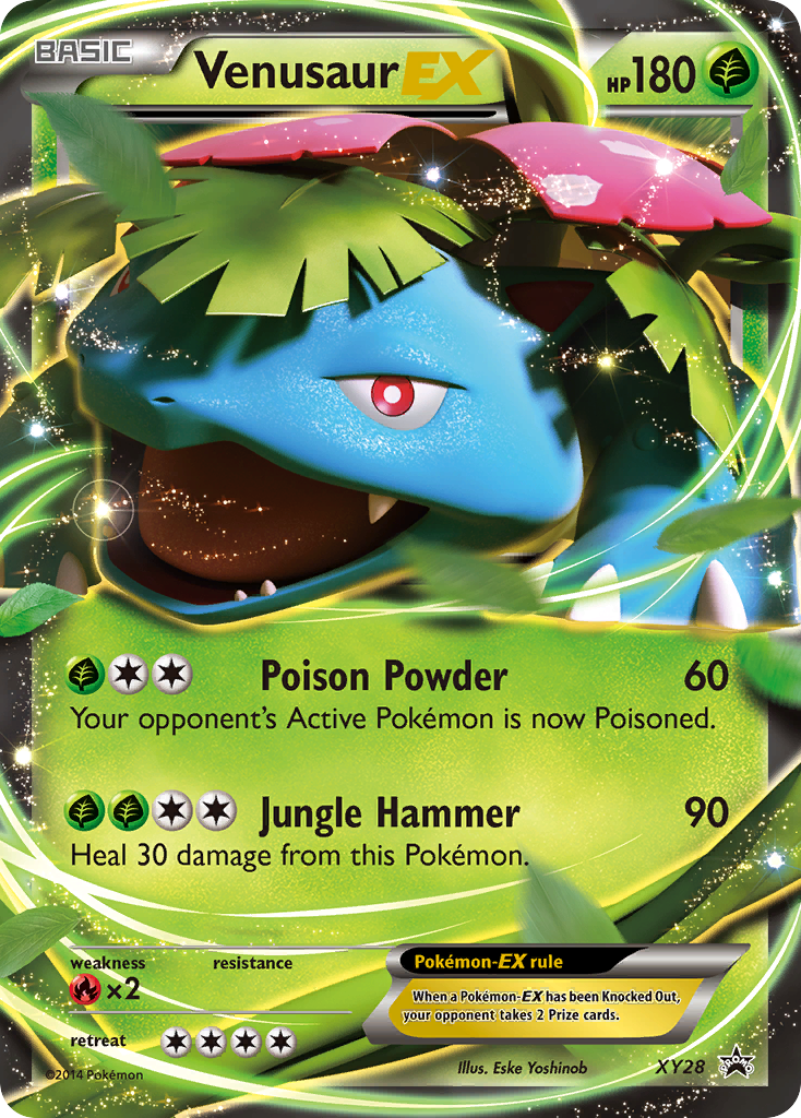 Venusaur EX (XY28) [XY: Black Star Promos] - The Mythic Store | 24h Order Processing