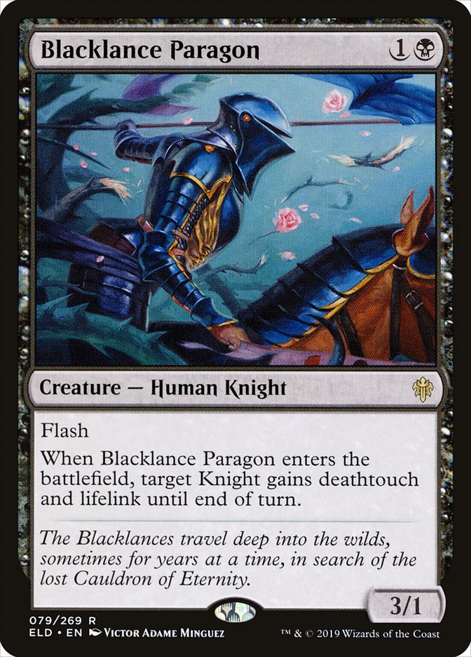 Blacklance Paragon [Throne of Eldraine] - The Mythic Store | 24h Order Processing