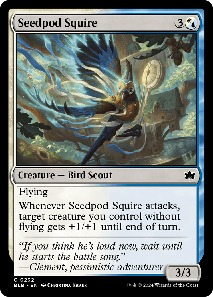 Seedpod Squire [Bloomburrow] - The Mythic Store | 24h Order Processing