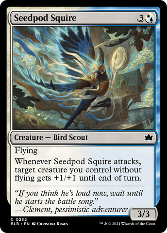 Seedpod Squire [Bloomburrow] - The Mythic Store | 24h Order Processing