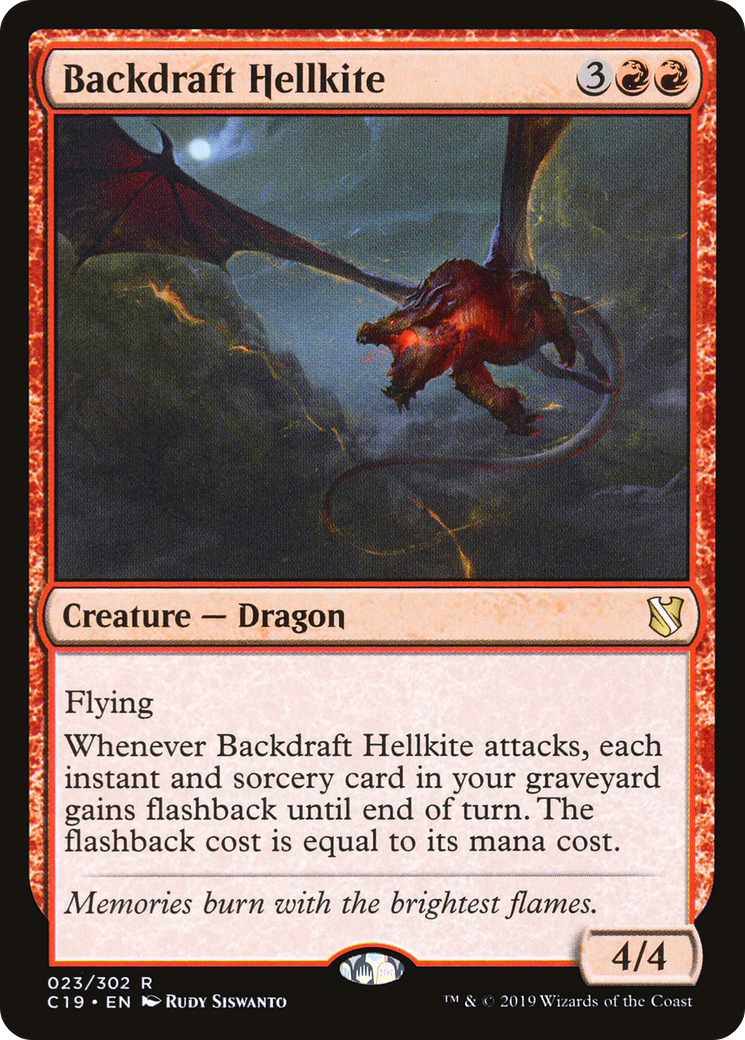 Backdraft Hellkite [Commander 2019] - The Mythic Store | 24h Order Processing