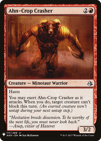 Ahn-Crop Crasher [Mystery Booster] - The Mythic Store | 24h Order Processing