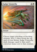 Judge Unworthy [Time Spiral Remastered] - The Mythic Store | 24h Order Processing