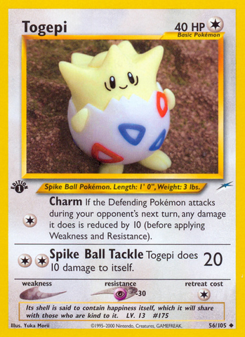 Togepi (56/105) [Neo Destiny 1st Edition] - The Mythic Store | 24h Order Processing