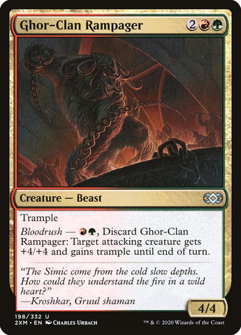Ghor-Clan Rampager [Double Masters] - The Mythic Store | 24h Order Processing