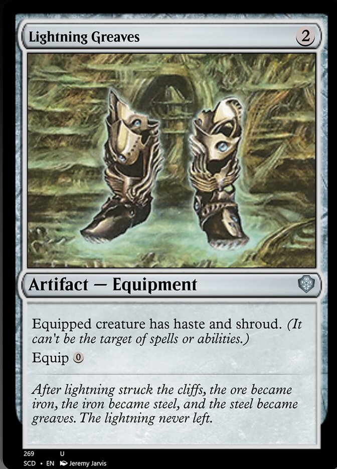 Lightning Greaves [Starter Commander Decks] - The Mythic Store | 24h Order Processing