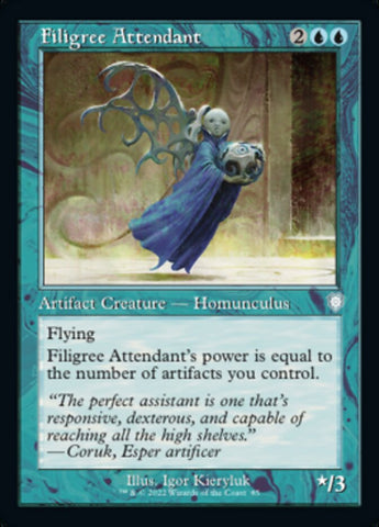 Filigree Attendant (Retro) [The Brothers' War Commander] - The Mythic Store | 24h Order Processing