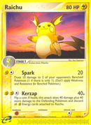 Raichu (13/95) [EX: Team Magma vs Team Aqua] - The Mythic Store | 24h Order Processing