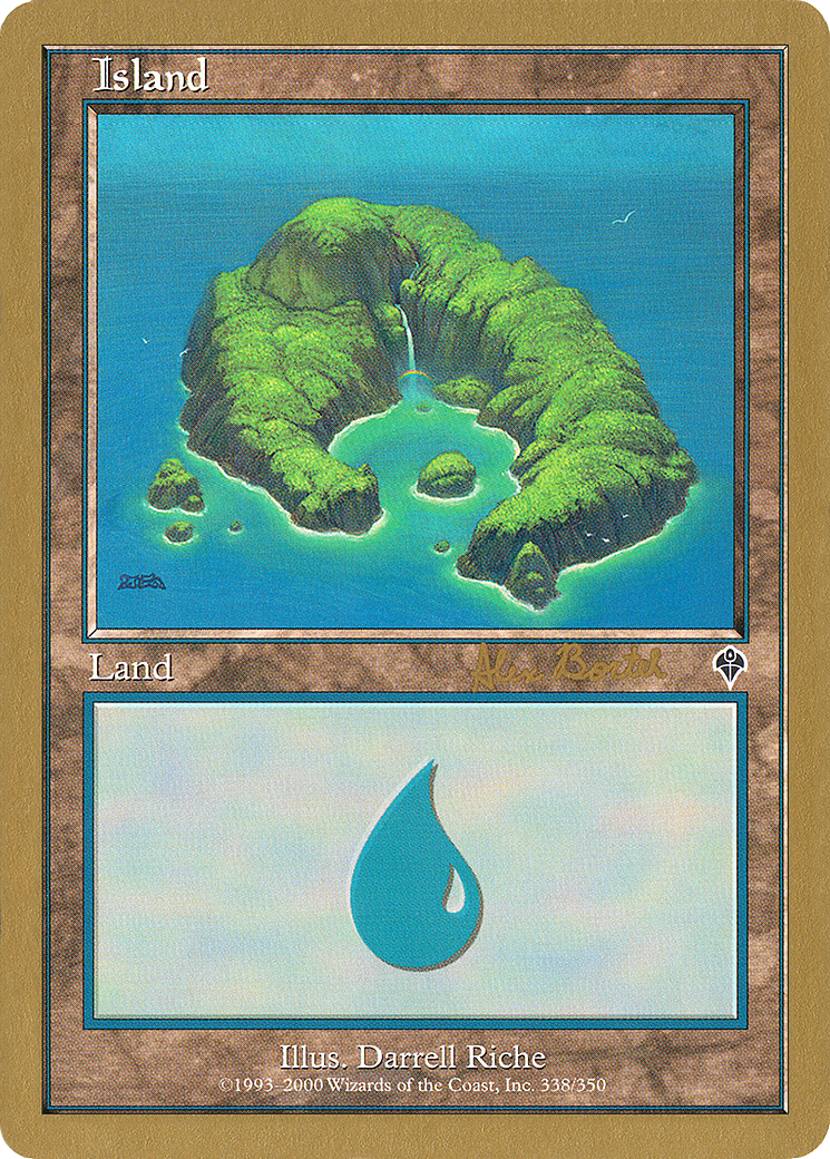 Island (ab338) (Alex Borteh) [World Championship Decks 2001] - The Mythic Store | 24h Order Processing