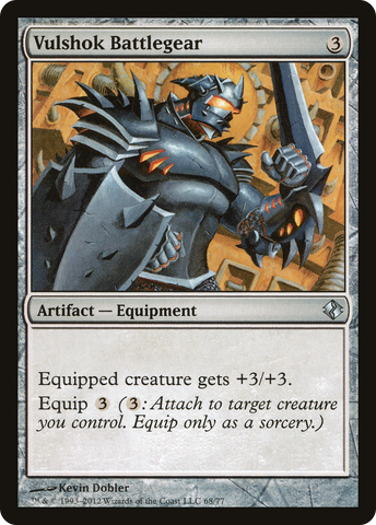 Vulshok Battlegear [Duel Decks: Venser vs. Koth] - The Mythic Store | 24h Order Processing