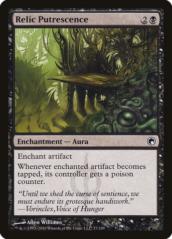Relic Putrescence [Scars of Mirrodin] - The Mythic Store | 24h Order Processing