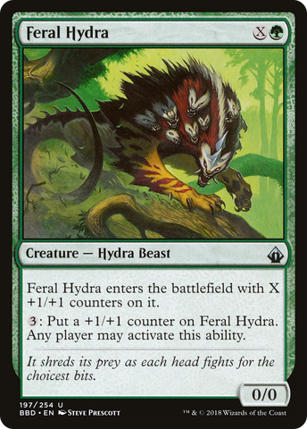 Feral Hydra [Battlebond] - The Mythic Store | 24h Order Processing