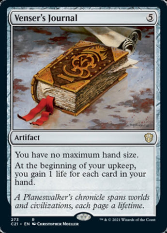 Venser's Journal [Commander 2021] - The Mythic Store | 24h Order Processing