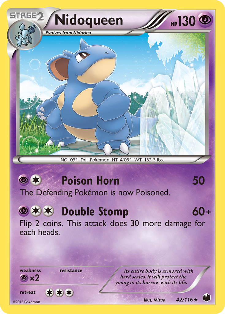 Nidoqueen (42/116) [Black & White: Plasma Freeze] - The Mythic Store | 24h Order Processing