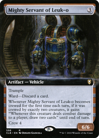 Mighty Servant of Leuk-o (Extended Art) [Commander Legends: Battle for Baldur's Gate] - The Mythic Store | 24h Order Processing