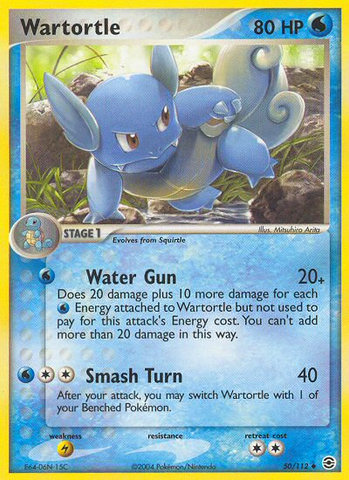 Wartortle (50/112) [EX: FireRed & LeafGreen] - The Mythic Store | 24h Order Processing