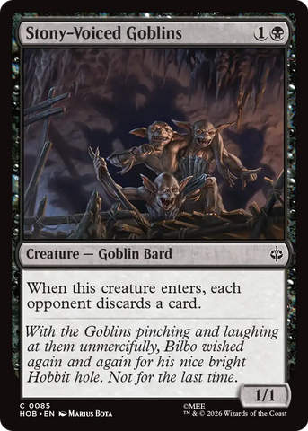 Stony-Voiced Goblins [The Hobbit] - The Mythic Store | 24h Order Processing