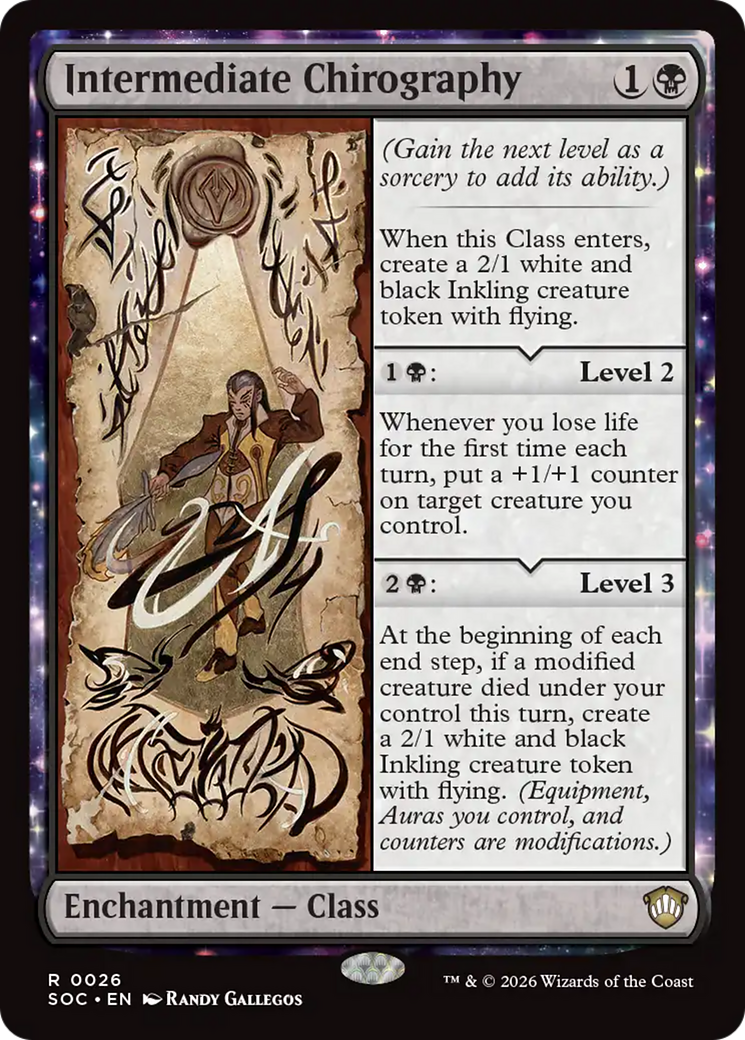 Intermediate Chirography [Secrets of Strixhaven Commander] - The Mythic Store | 24h Order Processing