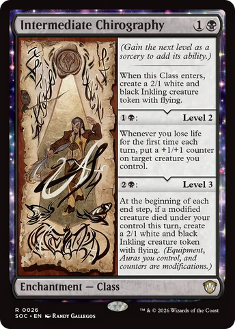 Intermediate Chirography [Secrets of Strixhaven Commander] - The Mythic Store | 24h Order Processing