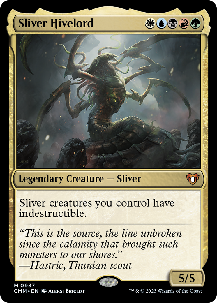 Sliver Hivelord [Commander Masters] - The Mythic Store | 24h Order Processing