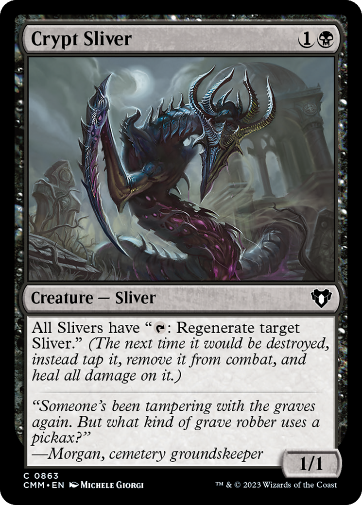 Crypt Sliver [Commander Masters] - The Mythic Store | 24h Order Processing