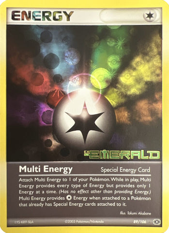 Multi Energy (89/106) (Stamped) [EX: Emerald] - The Mythic Store | 24h Order Processing