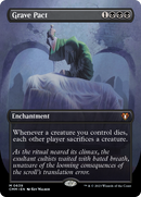 Grave Pact (Borderless Alternate Art) [Commander Masters] - The Mythic Store | 24h Order Processing