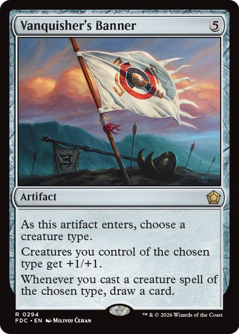 Vanquisher's Banner [Foundations Commander] - The Mythic Store | 24h Order Processing