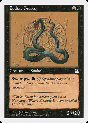 Zodiac Snake [Portal Three Kingdoms] - The Mythic Store | 24h Order Processing