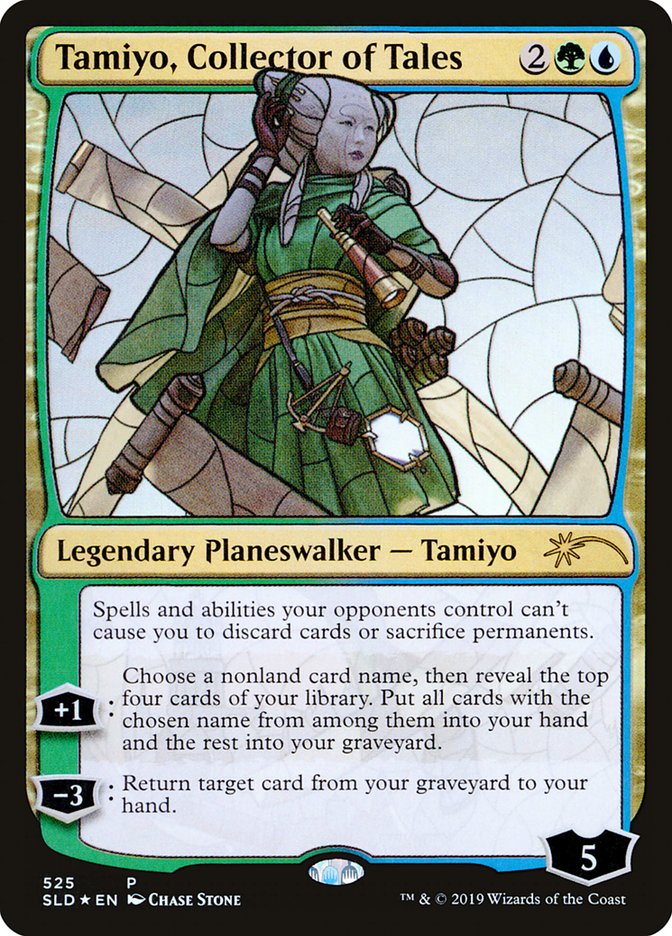 Tamiyo, Collector of Tales (Stained Glass) [Secret Lair Drop Promos] - The Mythic Store | 24h Order Processing