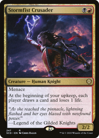 Stormfist Crusader [Starter Commander Decks] - The Mythic Store | 24h Order Processing