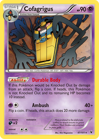 Cofagrigus (47/101) [Black & White: Noble Victories] - The Mythic Store | 24h Order Processing