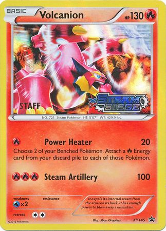 Volcanion (XY145) (Staff) [XY: Black Star Promos] - The Mythic Store | 24h Order Processing