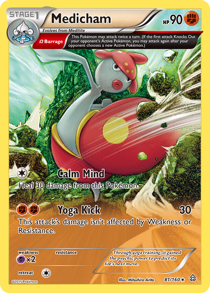 Medicham (81/160) [XY: Primal Clash] - The Mythic Store | 24h Order Processing