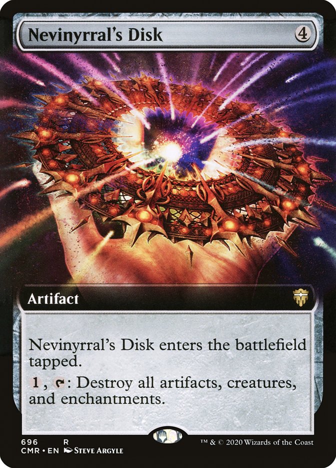 Nevinyrral's Disk (Extended Art) [Commander Legends] - The Mythic Store | 24h Order Processing