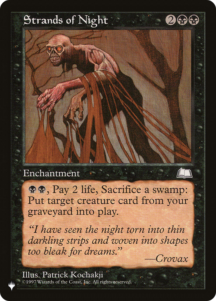Strands of Night [The List] - The Mythic Store | 24h Order Processing