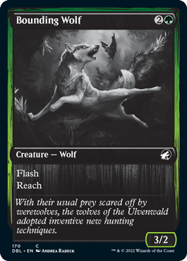 Bounding Wolf [Innistrad: Double Feature] - The Mythic Store | 24h Order Processing