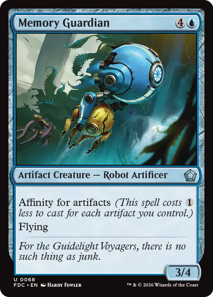 Memory Guardian [Foundations Commander] - The Mythic Store | 24h Order Processing