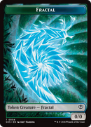 Fractal (0004) // Spirit (0010) Double-Sided Token [Secrets of Strixhaven Tokens] - The Mythic Store | 24h Order Processing